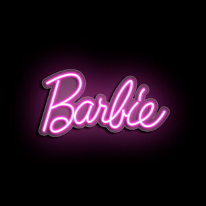 Letrero Barbie