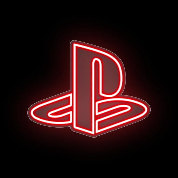 Letrero Play Station