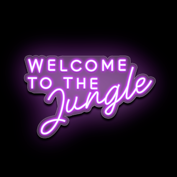 Letrero Welcome To The Jungle